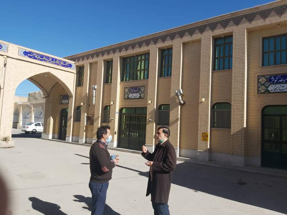 بازدید سرزده معاون داوطلبان جمعیت هلال احمر استان اصفهان از خانه های هلال نایین